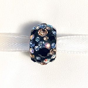 Pandora like - Scattered Pave Crystal Individuality Bead
